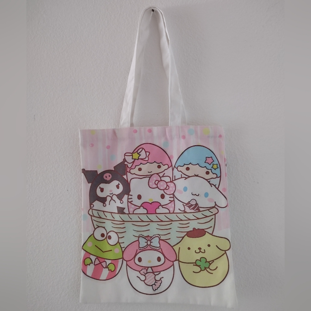 Hello Kitty and friends tote canvas bag